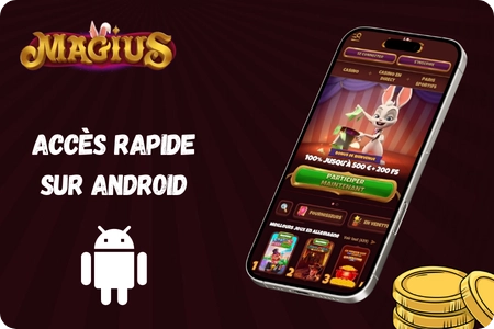 Installer Magius Casino sur Android