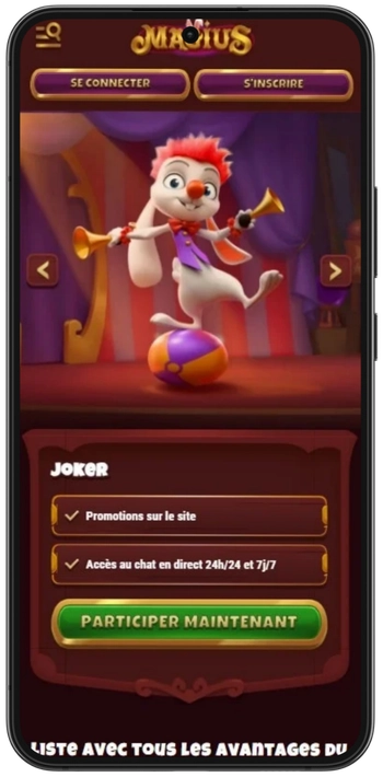 Programme VIP Magius Casino, avantages et récompenses